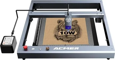 Zdjęcie produktu dla Grawer laserowy, wysoka prędkość, precyzja, wszechstronna kompatybilność, ACMER P2, wtyczka UE, 10 W