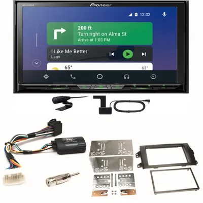 Produktbild von Pioneer AVH-Z9200DAB Android Auto Carplay Einbauset für Suzuki SX4 Fiat Sedici