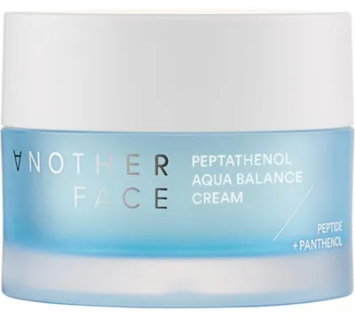Obrázok produktu pre ANOTHER FACE pleťový krém na tvár s pantenolom a peptidmi Aqua Balance, 50 ml