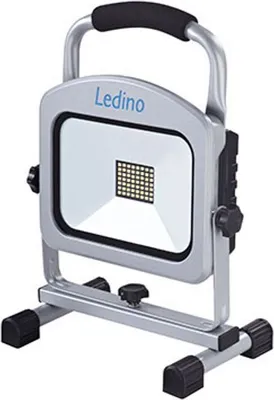 Produktbild von Ledino LED-Akkustrahler 30W tragbarer Fluter Charlottenburg 30A2, silber tageslichtweiss