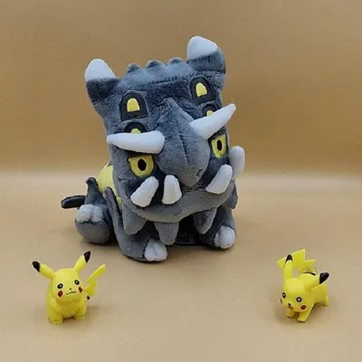 Obrázek produktu pro Pokémon Bollterus plyšák - 15 cm plyšová hračka Bastiodon