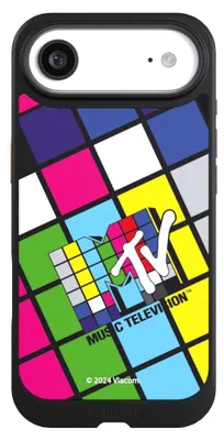 Produktbild von NIVOCASE Hülle für Apple iPhone Air  Handyhülle NIVOcore Case Schwarz Fanartikel Offizielles Lizenzprodukt MTV Music Televison