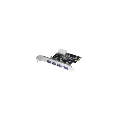 Produktbild von LogiLink PC0057A, PCIe, USB 3.2 Gen 1 (3.1 Gen 1), Männlich, Schwarz, PC, VIA VL805