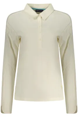 Image de Polo blanc à manches longues pour femme North Sails