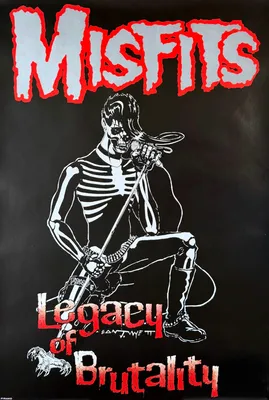 Image de MISFITS - Legacy Brutality - 61x91cm - Affiche Poster