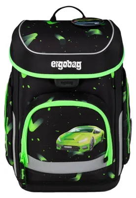 Produktbild von Ergobag Cubo ÜBärholspur - 5-teiliges Schulranzenset, Farbe:übärholspur