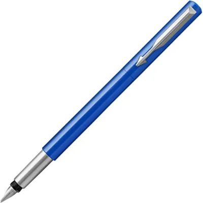 Produktbild von Parker VECTOR, Blau, Edelstahl, Blau, Medium, Sichtverpackung, 1 Stück(e)
