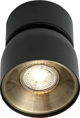 Immagine prodotto di Plafoniera LED inclinabile NORDLUX Pitcher, variante: Ø 100 x 123 mm , GU10, 10 W, nero
