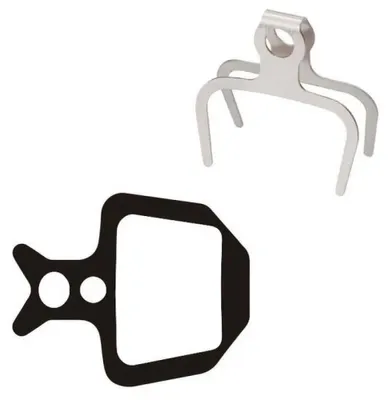 Produktbild von Ashima Formula Oro Bremsbeläge Aus Halbmetall Schwarz,Silber  Schwarz,Silber One Size
