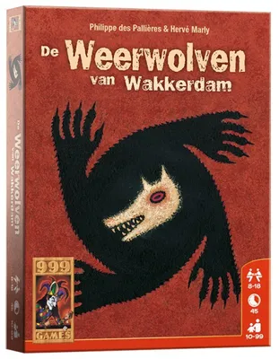 Image de Asmodee - Jeu Les loups-garous de Wakkerdam