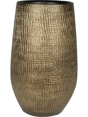 Produktbild von Ter Steege Blumentopf Braun-Gold D 18 cm H 30 cm