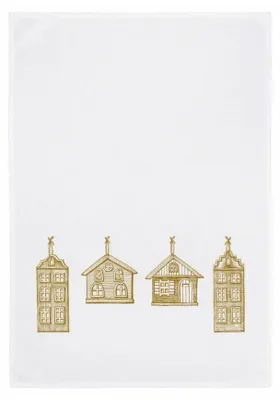 Produktbild von Geschirrtuch - Christmas is coming! Gold