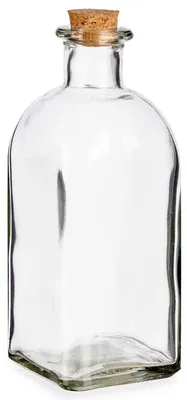 Produktbild von Glasflasche mit Korkverschluss
