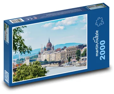 Produktbild von martinpuzzle - Puzzle 2000 Teile - Budapest UNGARN