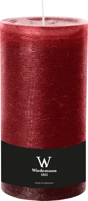 Produktbild von Wiedemann Marble Rustik Kerzen, Stumpenkerzen, Bordeaux 190 x Ø 98 mm