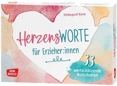 Obrázek produktu pro Herzensworte für Erzieher:innen