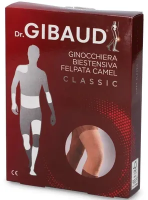 Immagine prodotto di Ginocchiera Gibaud Biestensiva Lambswool Camel Taglia 3