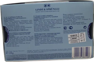 Produktbild von Lindt Fioretto Nougat Präsent 138g