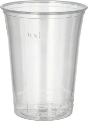 Immagine prodotto di Bicchiere Papstar in plastica trasparente 400 ml 75 pezzi 1 confezione