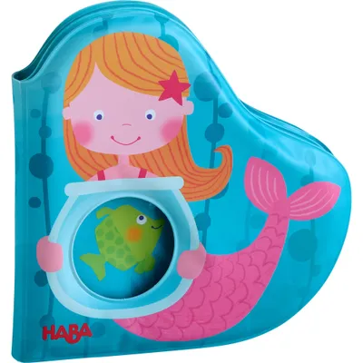Zdjęcie produktu dla HABA Bath Book Mermaid, Książkeczka do kąpieli, Chłopak, dziewczyna, 1,5 lat(a), Wielobarwny