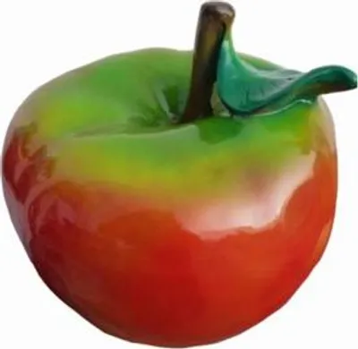 Zdjęcie produktu dla Projekt rzeźby ogrodowej figura jabłko 48cm statuetka sklep dekoracja deco wystawca
