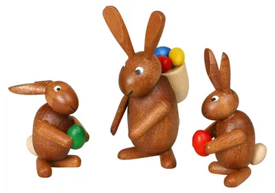 Image de Famille de lapins de Pâques