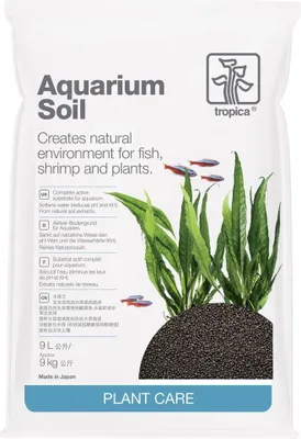 Produktbild von Tropica Aquarium Soil 9L kompletter Bodengrund 2-3mm