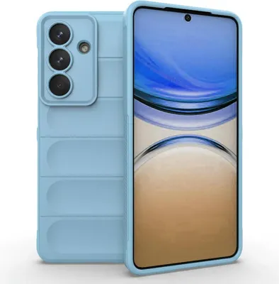 Produktbild von Mobigear Bumpy  Samsung Galaxy S26 Plus Hülle Flexibles TPU Backcover - Blau