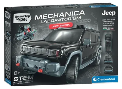 Image de Clementoni Kit scientifique et jeu Jeep - 270 pièces.
