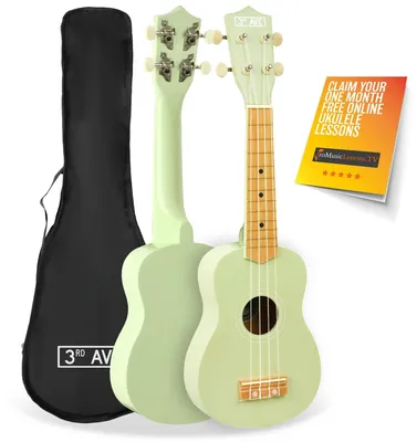 Produktbild von Ukulele Sopran, 21 Zoll, für Anfänger, mit er Tasche