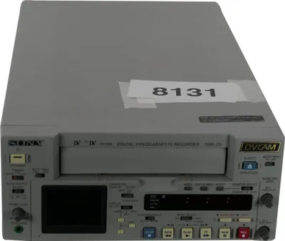 Image de Sony DSR-25 - DVCAM et MiniDV