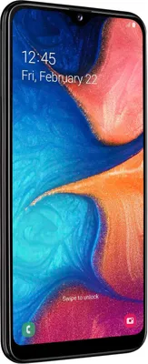 Produktbild von Samsung Smartphone 14,82cm (5,8 Zoll) Galaxy A20e, 3GB RAM, 32GB Speicher, Farbe: Schwarz