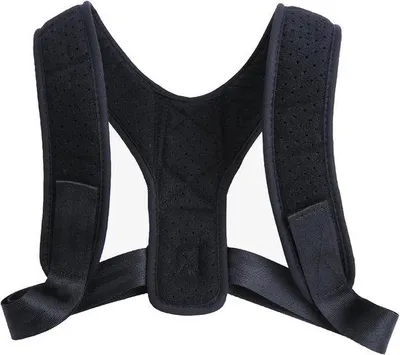 Produktbild von Rücken- und Halsstützband, unisex Rückenstützband, Rückenstützgurt, Haltungskorrektor, Rückenstützgurt