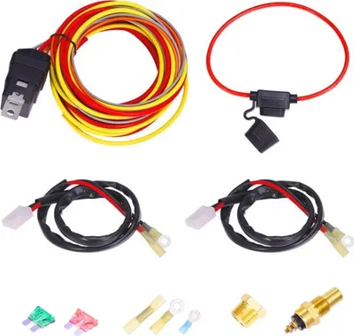 Obrázek produktu pro Auto 12V 40A 165-185 Stupeň elektrické chlazení ventilátor termostat teplotní senzor spínač