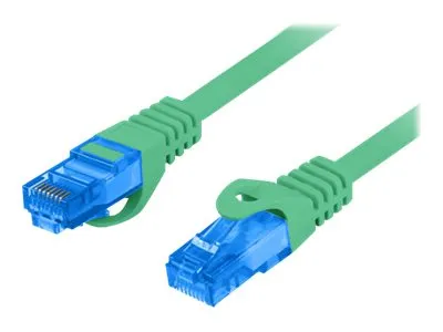 Produktbild von LANBERG patchcord cat.6A FTP 1m green