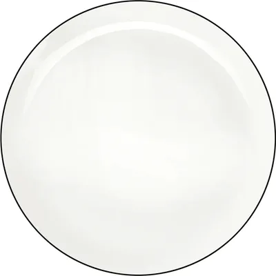 Produktbild von ASA Selection Speiseteller A Table Ligne Noire ø 26,5 cm - 4 Stück