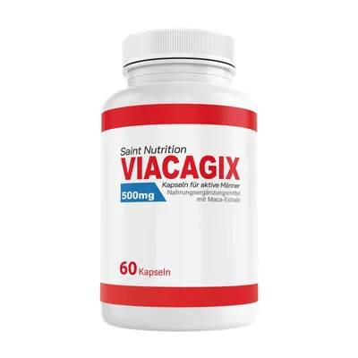 Produktbild von Saint Nutrition® Viacagix 500mg | für Männer – Verzögerung der Ejakulation – mehr Spaß zu zweit – Potenz steigernd – mehr Potenz - 60 Kapseln