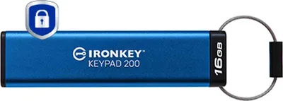 Produktbild von Kingston IronKey Keypad 200 - USB-Flash-Laufwerk