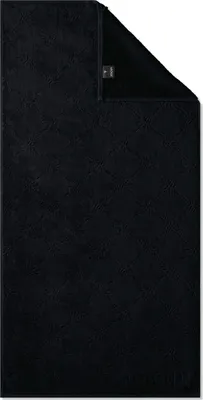 Produktbild von JOOP! Handtuch Uni Cornflower 1670 Farbe 906 schwarz Größe 50x100cm AL