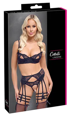 Produktbild von Cottelli - BH Strapsset