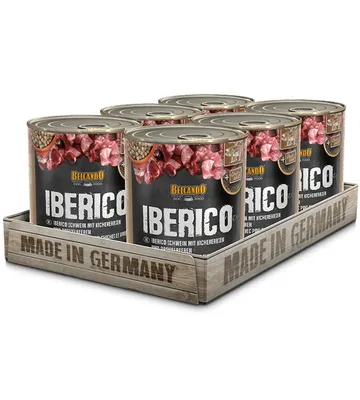 Image de BELCANDO® Iberico Porc aux pois chiches et aux airelles 6x 800g