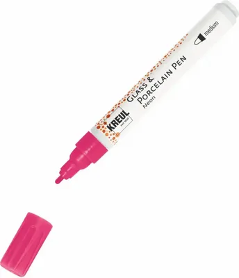 Produktbild von KREUL Glass & Porcelain Pen Neon medium Neon Pink