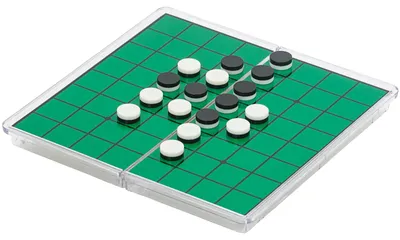 Produktbild von Reversi – Reisespiel – 15 x 15 cm – Magnetisch und faltbar