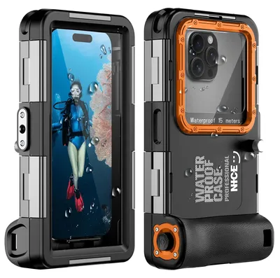 Image de Boîtier de plongée sous-marin pour iPhone avec protection professionnelle