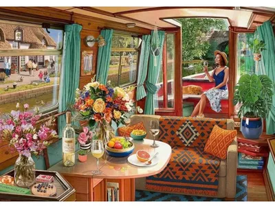 Produktbild von RAVENSBURGER Puzzle Nr.1 Fenster in die Welt der Fantasie 1000 dlks