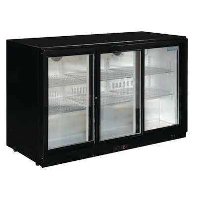Produktbild von Polar Serie G Barkühlschrank mit 3 Schiebetüren 330L