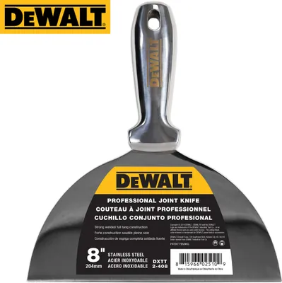 Produktbild von PROFI Spachtel ganz aus Edelstahl DEWALT rostfrei Malerspachtel Schaber 204 mm DXTT 2-408