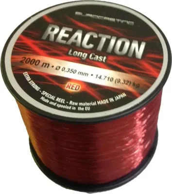 Produktbild von Tubertini Reaction Monofile Schnüre 2000 M Rot 0.220 mm Rot 0.220 mm