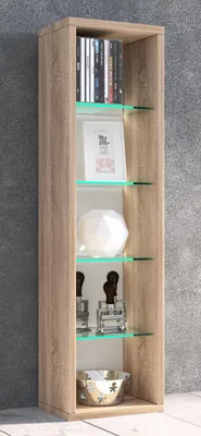 Produktbild von VCM Holz CD DVD Regal | Bücherregal | Aufbewahrung | Maße H. 77 x B. 21 x T. 14 cm | Standregal - Rasato L