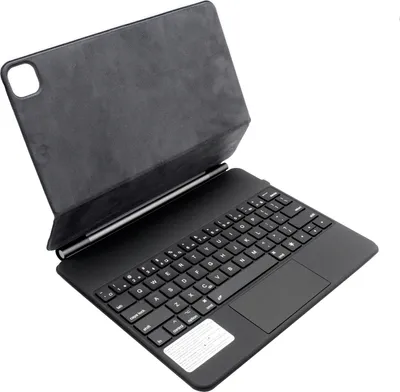 Produktbild von Magic Keyboard, multifunktionales Trackpad mit Hintergrundbeleuchtung, kabellose BT-Verbindung, lange Akkulaufzeit, vollstaendiger Schutz, geeignet fuer 12,9-Zoll-iPad-Tastatur
